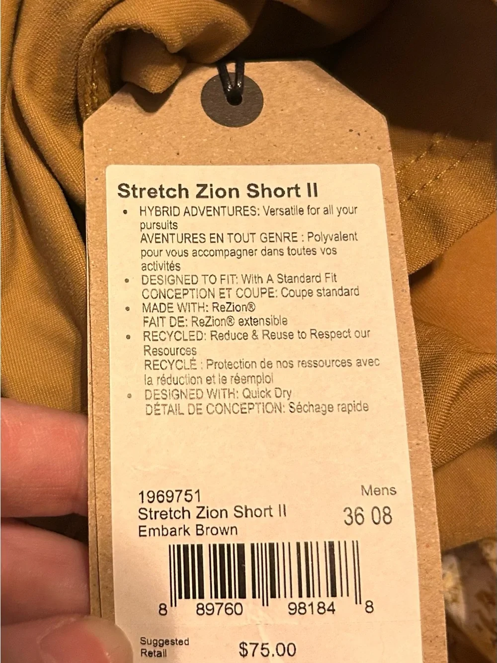 Prana men hybrid